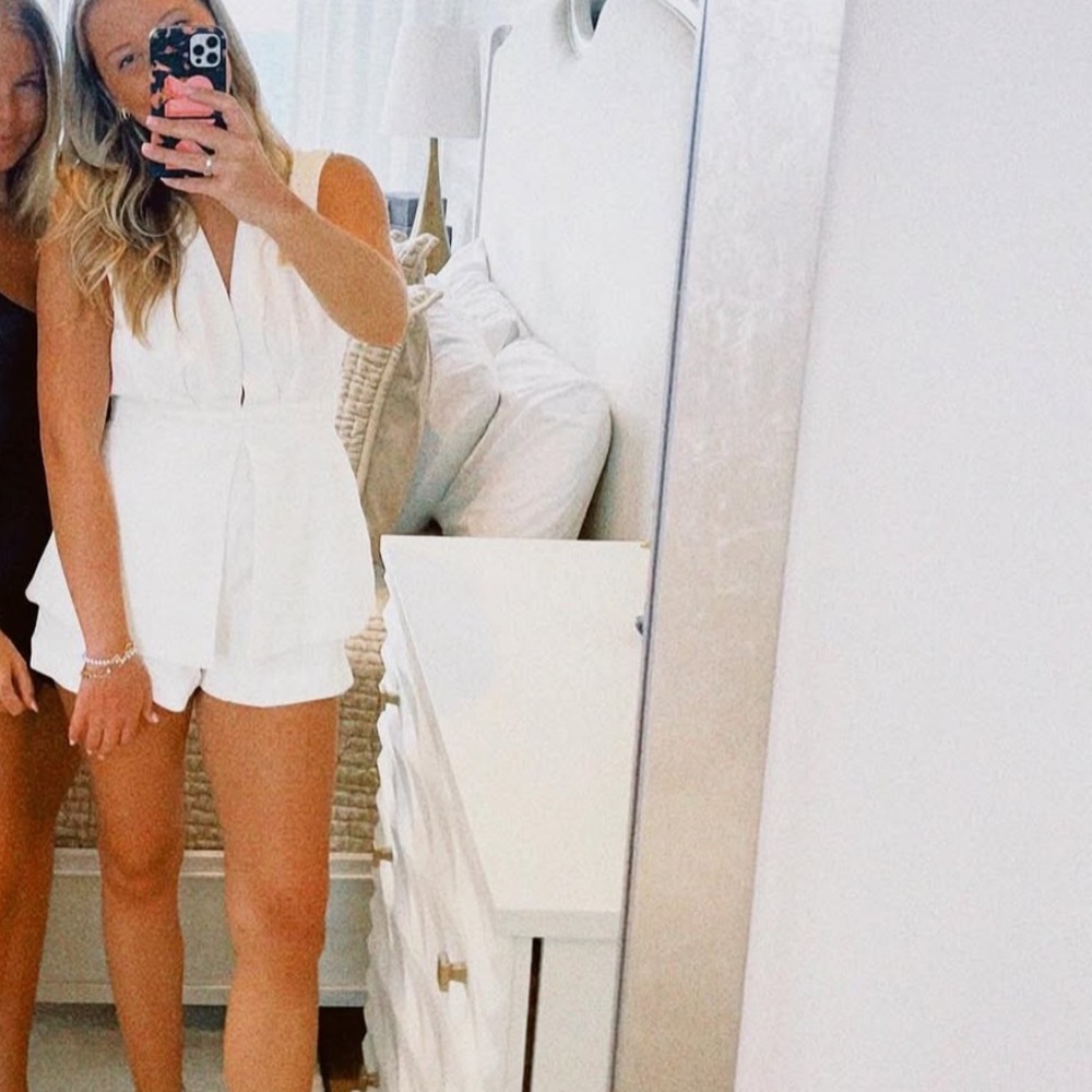 Do + Be White Romper - image 3